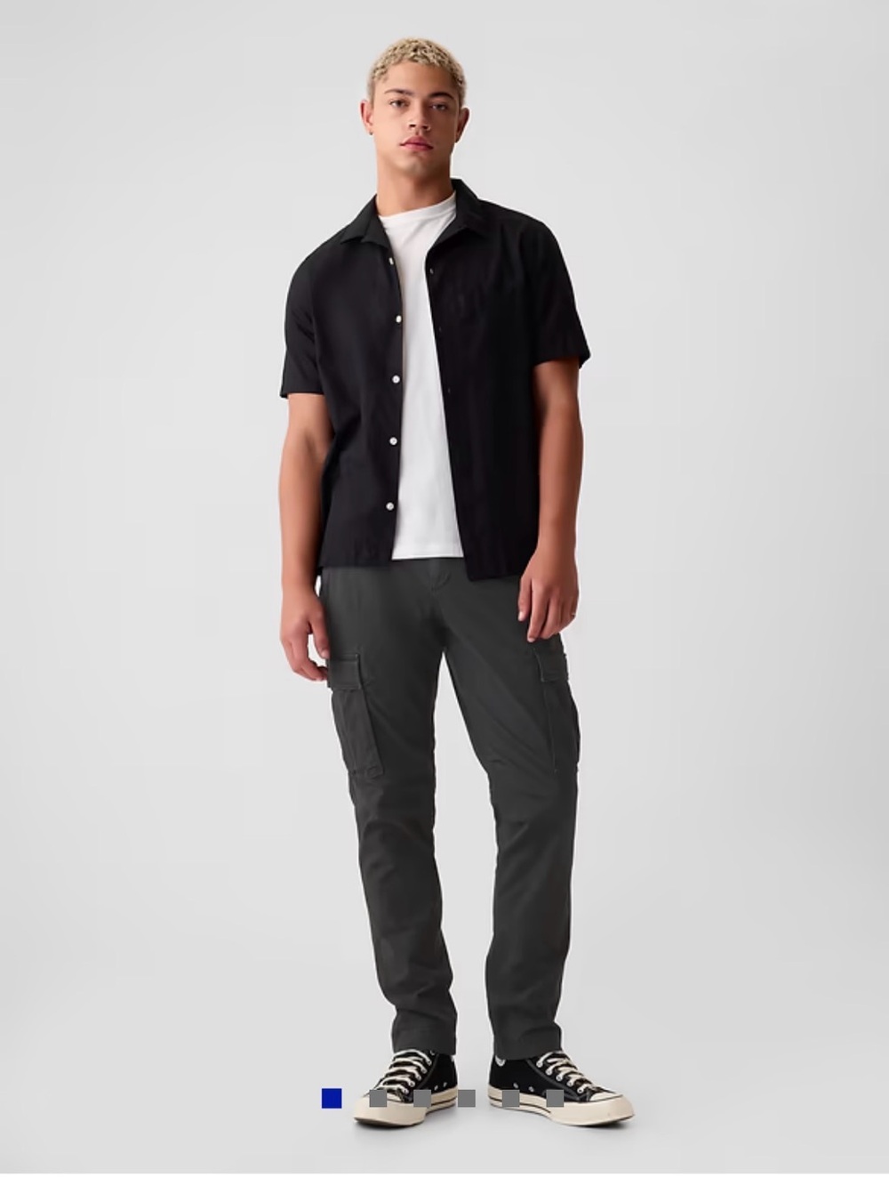 GAP Men's Cargo Pants — Charcoal Gray